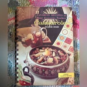 Vintage 1965 Casseroles Cookbook – Classic Home Economics Recipes